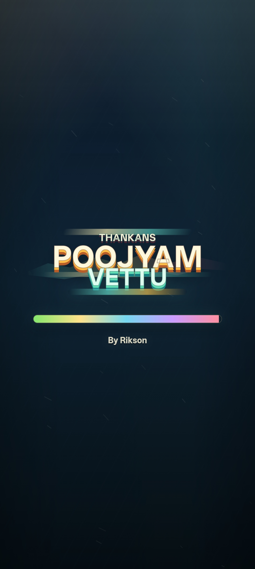 THANKANS POOJYAM VETTU intro screen